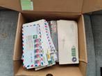 Doos met meer dan 500 enveloppen verschillende landen, Ophalen of Verzenden