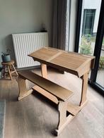 Vintage schoolbank, Huis en Inrichting, Ophalen, Gebruikt, Bureau