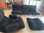 Woonkamerlijn Roset Marsala zwart alcantara, Ophalen of Verzenden, Zo goed als nieuw, Kunststof, Togo roset cinna design cassina b&b italia moderne space age