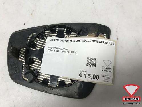 VW Polo 6R 6C Buitenspiegel Spiegelglas Rechts Origineel, Auto-onderdelen, Spiegels, Volkswagen, Gebruikt
