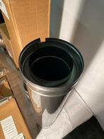 Dubbelwandig inox rookkanaal 150mm (Metaloterm), Doe-het-zelf en Bouw, Buizen en Afvoer, Ophalen, Nieuw, Inox, Afvoer