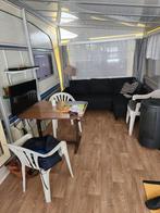 Caravan + voortent en winterdak, Caravans en Kamperen, Ringverwarming, Rondzit, Hobby, Particulier