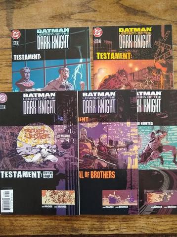 Batman: Legends of the Dark Knight #172-176 - Testament by C beschikbaar voor biedingen