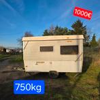 24 caravan 750kg werfkeet foodtruck woonwagen pipowagen bouw, Caravans en Kamperen, Caravans, Bedrijf