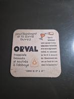 Sous bock Orval (modèle 1), Verzamelen, Ophalen of Verzenden, Gebruikt, Viltje(s), Overige merken