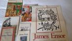 6 boeken van James Ensor + affiche, Boeken, Kunst en Cultuur | Beeldend, Gelezen, Ophalen of Verzenden, Schilder- en Tekenkunst