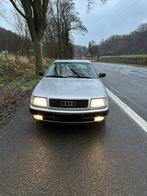 Audi 100 2.3E, Auto's, Audi, Te koop, Zilver of Grijs, Berline, Benzine