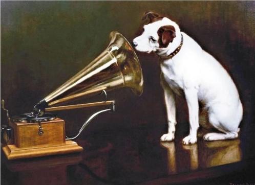 Banksy His master's voice litho  groot formaat, Antiek en Kunst, Kunst | Litho's en Zeefdrukken, Ophalen of Verzenden