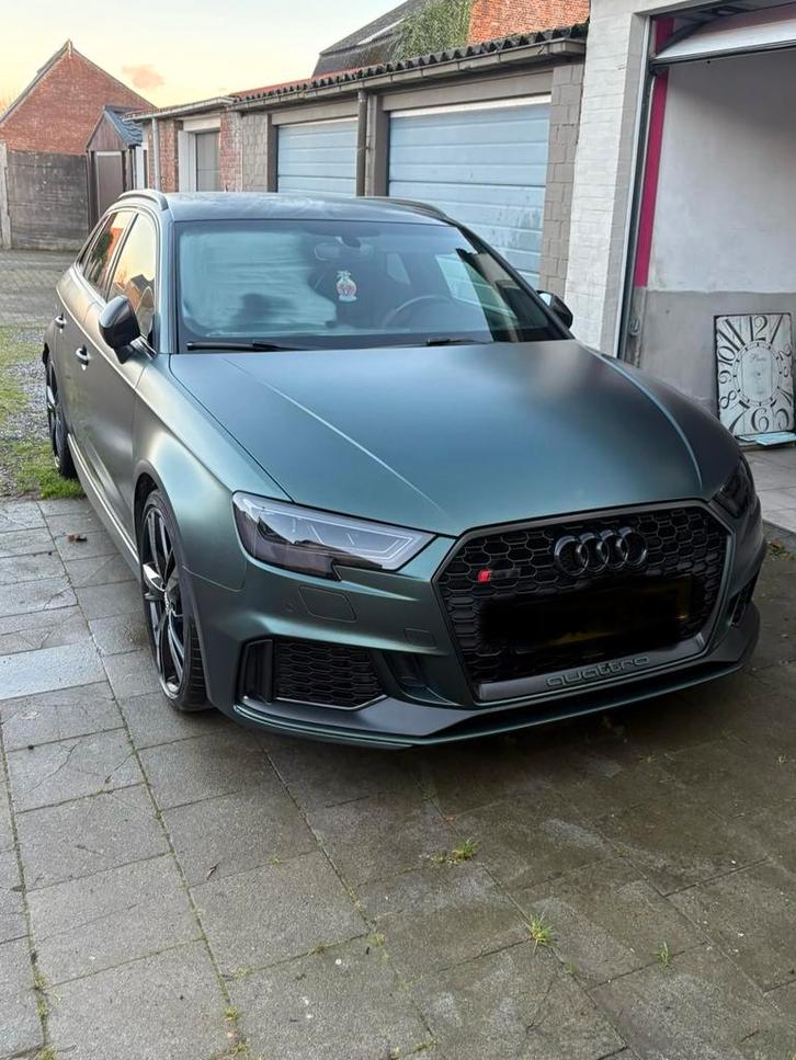 Audi RS3 Sportback 2.5 TFSI QUATTRO, Auto's, Audi, Particulier, Quattro, Sportstoelen, Benzine, 5 deurs, Automaat, Zwart, Zwart