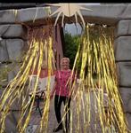 Boog in steenlook roestvrij staal/epoxie.zonder slingers, Ophalen