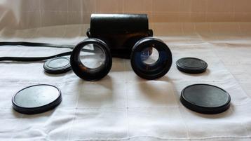 Yashica Yashikor Groothoek en Tele set. beschikbaar voor biedingen