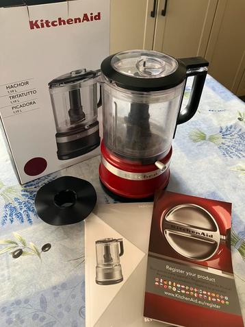 keukenmixer rood kitchenAid 1,19L beschikbaar voor biedingen