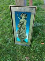 Miroir Alphonse Mucha : La lune, Antiquités & Art, Enlèvement ou Envoi