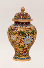 Cloisonné vaasje – 15 cm, kleurrijk en verfijnd, Enlèvement ou Envoi