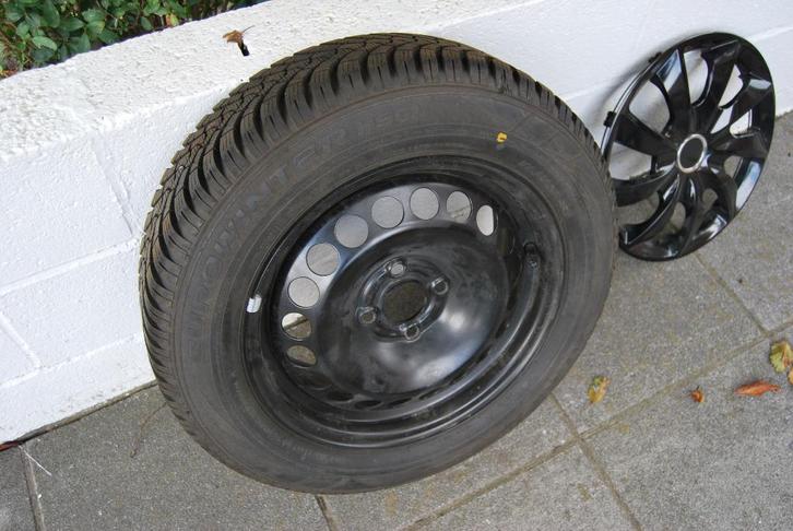 kit de roues hiver, Auto-onderdelen, Banden en Velgen, Band(en), Winterbanden, 15 inch, 185 mm, Personenwagen, Gebruikt, Ophalen