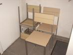 4 keuken stoelen, Ophalen, Zo goed als nieuw, Metaal