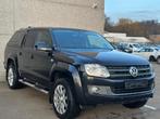 Vw AMAROK 2.0TDI 4x4 d.cabine Automaat GPS 1e eigeenaar, Auto's, Automaat, Euro 5, Zwart, Zwart