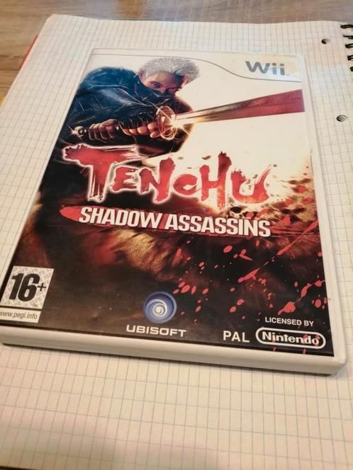 Assassins de l'ombre Tenchu, Consoles de jeu & Jeux vidéo, Jeux | Nintendo Wii, Comme neuf, Aventure et Action, 1 joueur, À partir de 16 ans