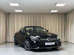 Mercedes-Benz C180 Cabrio AMG-Line - 12 Maand Garantie, Auto's, 1497 cc, Cabriolet, Zwart, 5 zetels