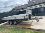 Grote Dubbelasser 400x175 geremd met papieren, Auto diversen, Aanhangers en Bagagewagens, Ophalen