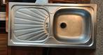 Inox spoelbak keuken 86x44cm, Huis en Inrichting, Keuken | Keukenelementen, Ophalen, Gebruikt