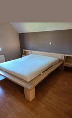 Slaapkamer lichte houtskleur, Huis en Inrichting, Slaapkamer | Complete slaapkamers, Ophalen, Zo goed als nieuw