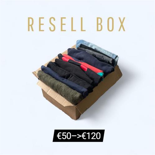 Merk kleding Reseller box 10 stuks kleren/ doorverkoop doos, Kleding | Heren, Heren-kledingpakketten, Zo goed als nieuw, Maat 48/50 (M)