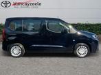 Toyota ProAce City Verso Shuttle+sensoren achter+applec, Auto's, Toyota, Monovolume, ProAce, Zwart, 1500 cc