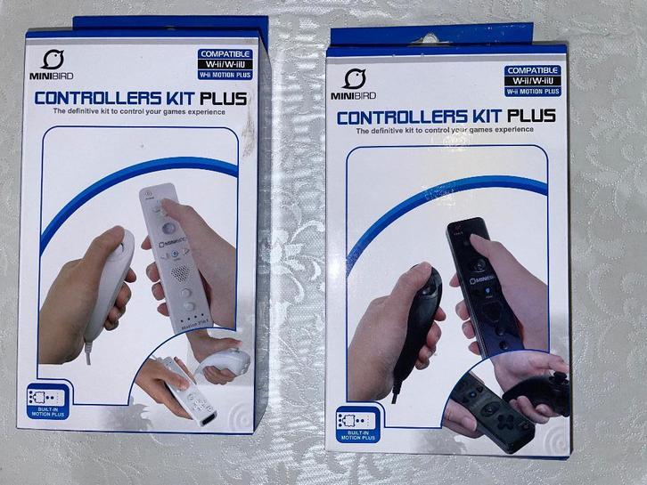 Nieuwe Wii- en Nunchuck-controllers, Games en Spelcomputers, Spelcomputers | Nintendo Consoles | Accessoires, Wii, Ophalen