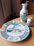 Chinees porselein, bord, vaas, vaasje, Antiquités & Art, Antiquités | Porcelaine, Enlèvement ou Envoi