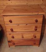 Ladekast (commode) grenen, Huis en Inrichting, Ophalen, 50 tot 100 cm, 3 of 4 laden, Minder dan 100 cm