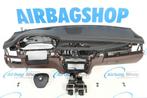 Airbag kit Tableau de bord cuir noir/brun HUD BMW X6 F16, Utilisé, Enlèvement ou Envoi