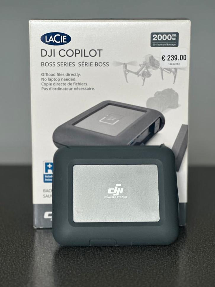 LaCie DJI Copilot Boss, Informatique & Logiciels, Disques durs, Comme neuf, Laptop, Externe, USB, Enlèvement ou Envoi