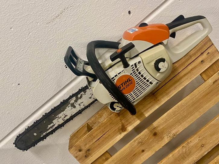 STIHL Profi Kettingzaag MS 201 C - 35 cm bj. '15, Doe-het-zelf en Bouw, Gereedschap | Zaagmachines, Gebruikt, Kettingzaag, Ophalen