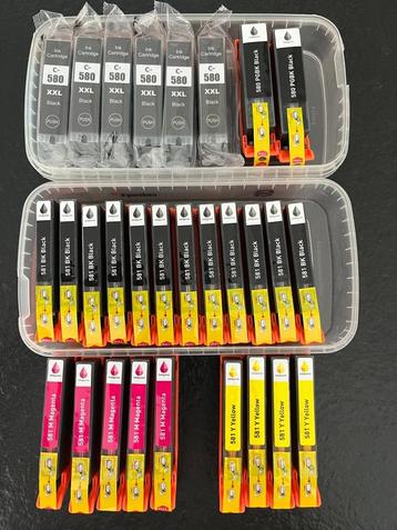 inktcartridges canon 580/581 beschikbaar voor biedingen
