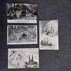 4 oude postkaarten van Oostakker, Ophalen of Verzenden