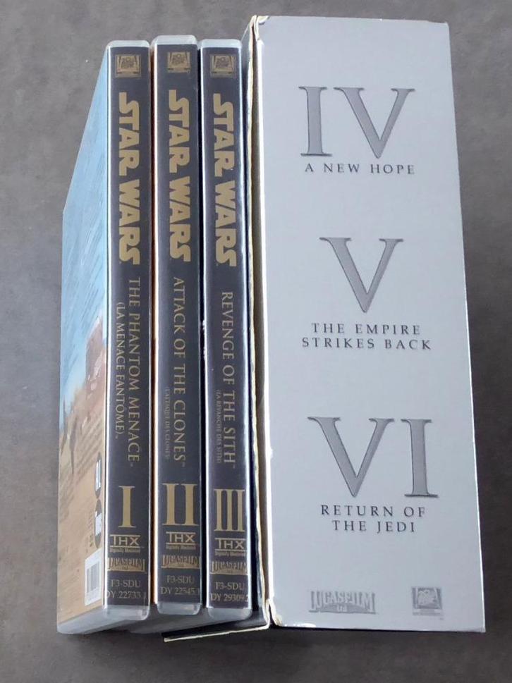 Serie 7 DVD (10 schijven) Star Wars I tot VI + Bonus, Cd's en Dvd's, Dvd's | Actie, Zo goed als nieuw, Oorlog, Boxset, Ophalen of Verzenden
