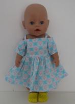 poppenkleertjes baby pop born 43cm  (zomersejurk ), Kinderen en Baby's, Verzenden, Nieuw