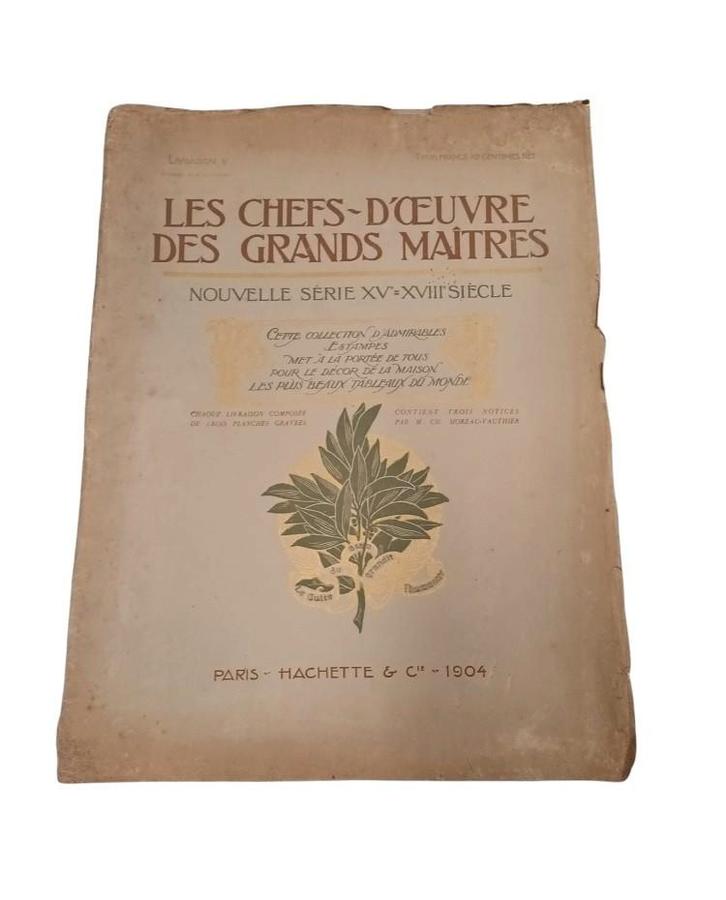 Les chefs-d'oeuvre des grands maitres., Antiek en Kunst, Kunst | Etsen en Gravures, Ophalen of Verzenden