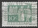 Nederland 1952 - Yvert 576 - 100 Jaar P.T.T. - 10 c. (ST), Verzenden, Gestempeld