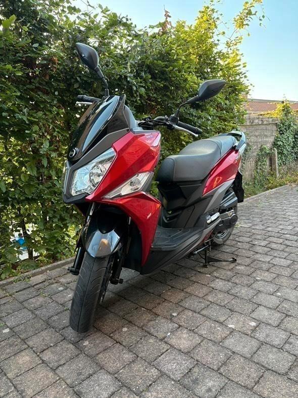 Sym Jet14 - 50cc-B klasse - 4takt- euro5, Fietsen en Brommers, Scooters | SYM, Zo goed als nieuw, Ophalen