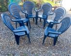 Chaises de jardin (lot de 6), Jardin & Terrasse, Chaises de jardin, Enlèvement, Utilisé, Plastique, Empilable