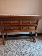 EIKEN LADEKASTJE 4 SCHUIVEN, 3 ou 4 tiroirs, 25 à 50 cm, Moins de 100 cm, Comme neuf