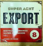 EXPORT reclameplaat in metaal, Ophalen of Verzenden, Nieuw, Reclamebord, Plaat of Schild, Overige merken