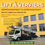 Service de lift avec simsek lift disponible 7j sur 7, Ophalen of Verzenden