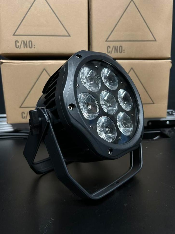 IP65 RGBWA Led Par Nieuw - Dmx, Geluid, Auto, Muziek en Instrumenten, Licht en Laser, Nieuw, Licht, Geluidgestuurd, Kleur, Stroboscoopeffect