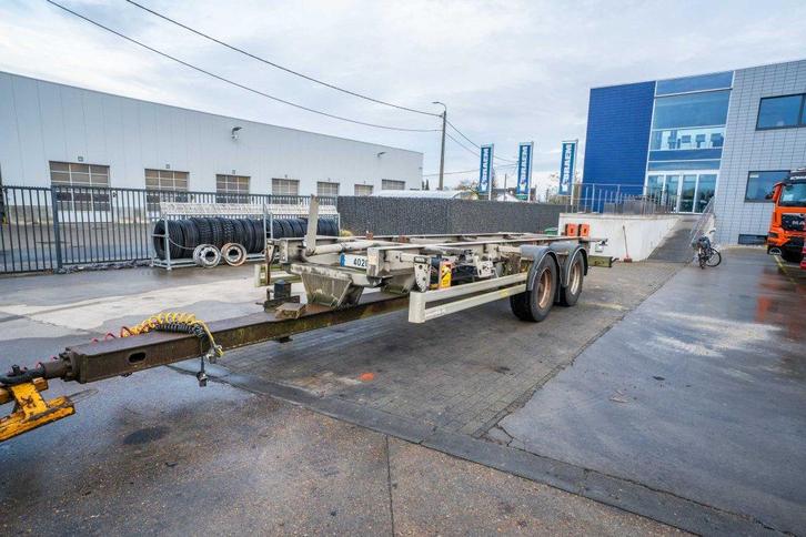 ALCAR PORTE CONTAINER AMOVIBLE (bj 2008), Auto's, Vrachtwagens, Bedrijf, Te koop, Aanhangers en Opleggers, Overige brandstoffen