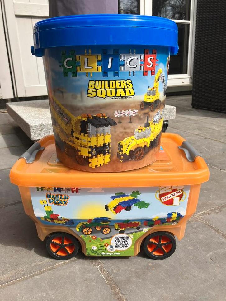 Clics chantier 9 en 1 + Clics construction  24 en 1, Enfants & Bébés, Jouets | Blocs de construction, Enlèvement ou Envoi