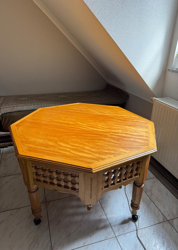 Table basse marocaine, Maison & Meubles, 100 à 150 cm, Comme neuf, 100 à 150 cm, Enlèvement