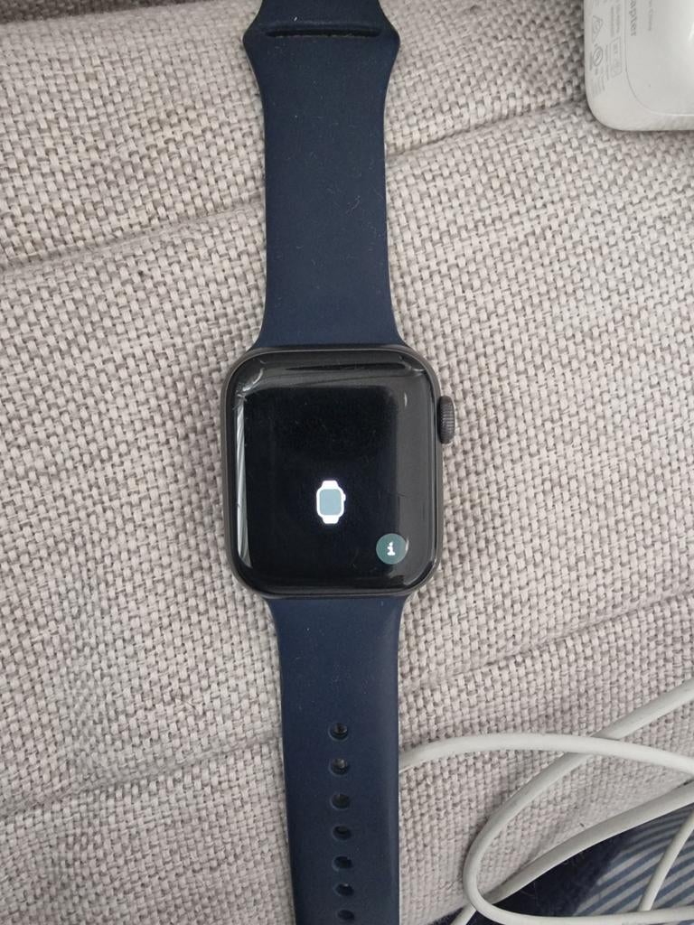 Apple watch serie 6, 40mm zoals nieuw met lader en doos, Ophalen, Blauw, Apple Watch, IOS